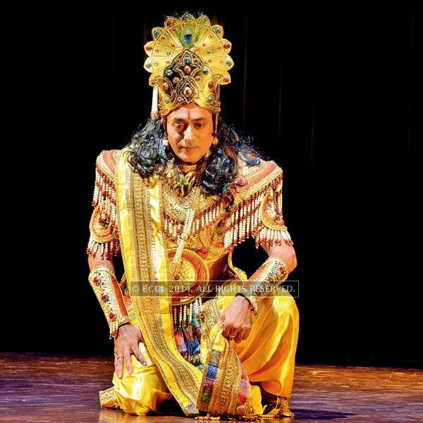 Chakravyuh, staged on the second day , was the most awaited play as people of all age groups came to watch Nitish Bharadwaj in his famous Krishna avtar.