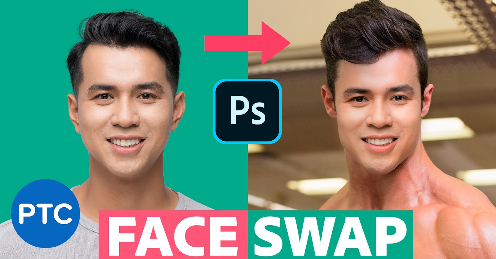 Face swap using Photoshop, step by step guide