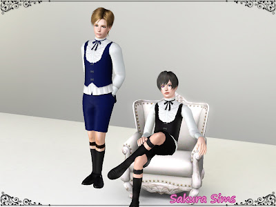 Sims 3: Одежда  для  подростков  мальчиков Mt-Gothico01-01