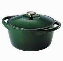  Tramontina 6.5 Qt. Cast Iron Dutch Oven Casserole Dish with Stainless Steel Handle - Hunter Green