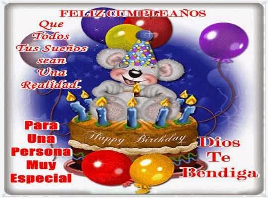 Frases de felicitaciones de cumpleaños