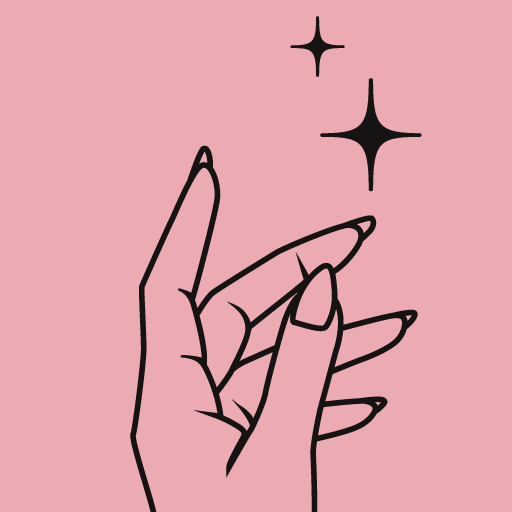 Delphine Nails logo