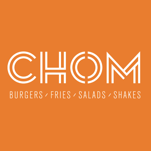 CHOM Burger logo