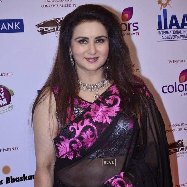Poonam Dhillon at the International Indian Achievers Awards event, held at Filmcity in Mumbai. (Pic: Viral Bhayani)