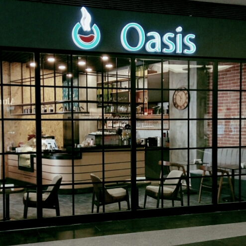 Oasis Cafe logo