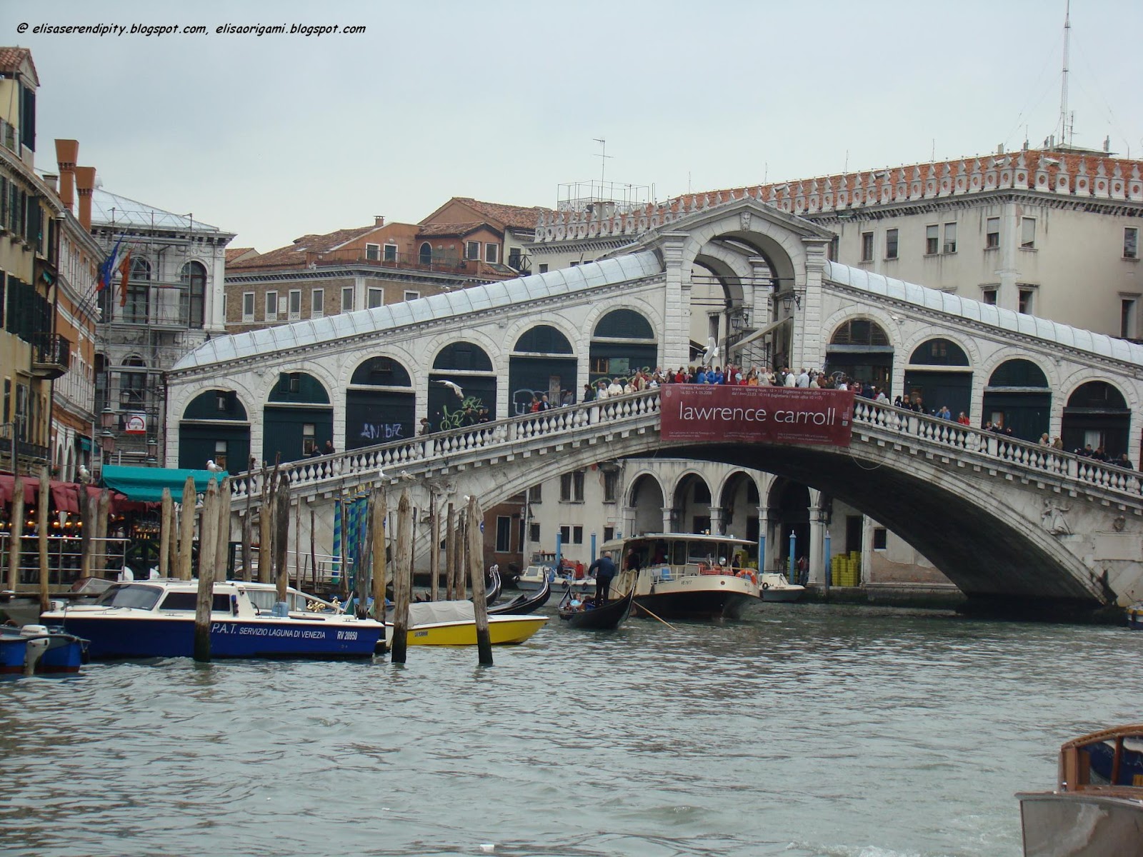Puente de Rialto, Gran Canal. Venecia, Italia, Elisa N, Blog de Viajes, Lifestyle, Travel