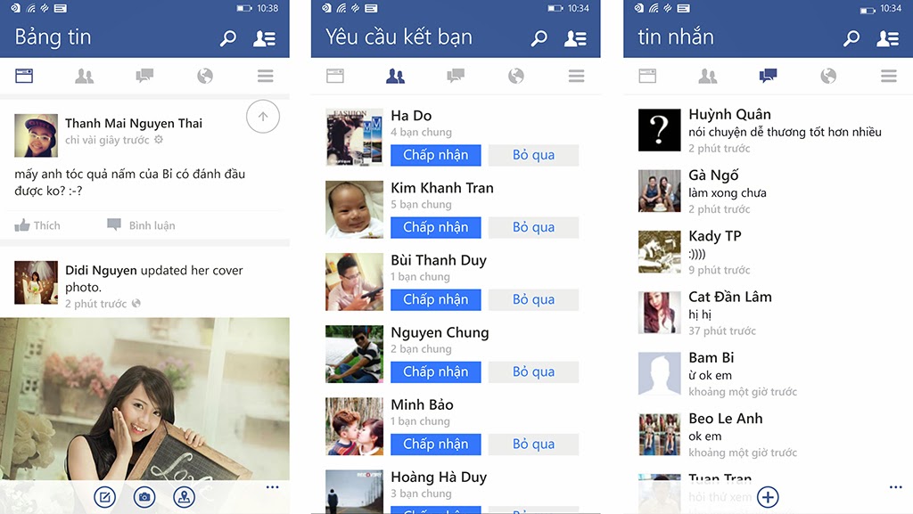 Facebook Beta trên Windows Phone có cập nhật với giao diện mới, phẳng hơn và đẹp hơn Facebook_Beta_moi.