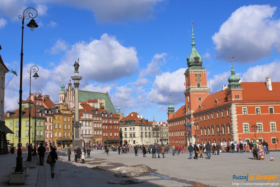 Zamek Królewski i Syrenka, czyli ciąg dalszy zwiedzania Warszawy 
