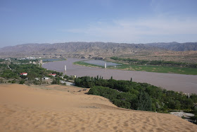 Yellow River at Shapotou in Ningxia
