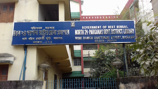 North 24 Parganas Govt. District Library, 11, Rishi Bankim Chandra Rd, Gupta Colony, Barasat, Kolkata, West Bengal 700124, India, Library, state WB