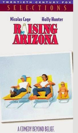 raising arizona movie poster