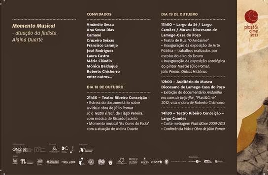 Evento "Plast&Cine, Júlio Pomar - Vida e Obra"