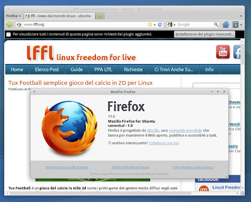 Mozilla Firefox 11