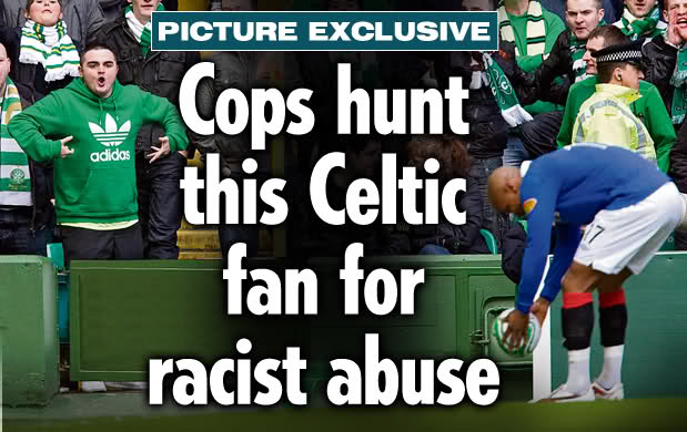 celtic fan racist