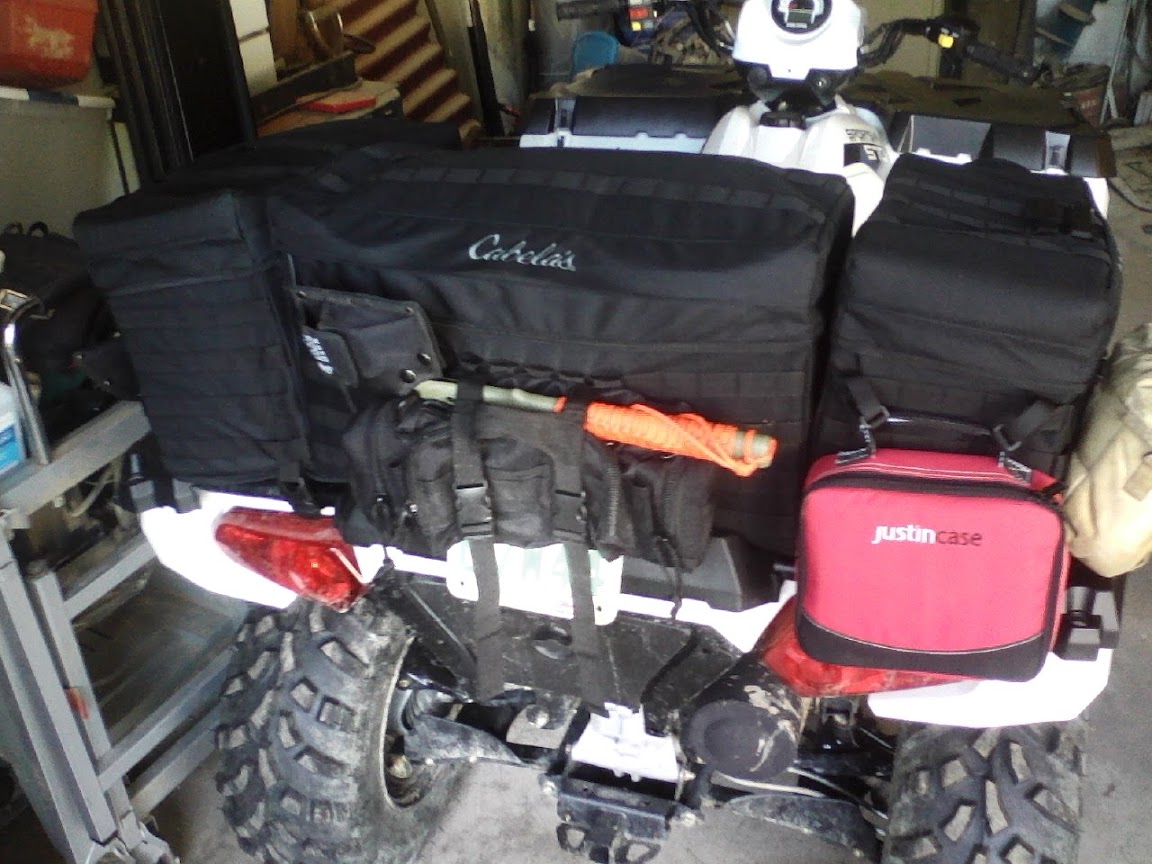 Cabelas Tac Gear Padded Rear ATV Bag | Polaris ATV Forum