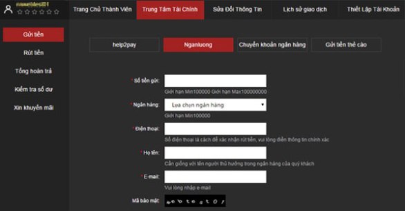 Hướng dẫn cách gửi tiền tại nhà cái K8 Hướng dẫn cách gửi tiền tại nhà cái K8