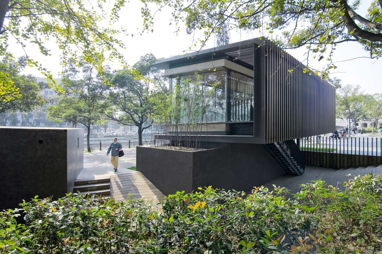 Riverside Park Pavilion by Vector Architects