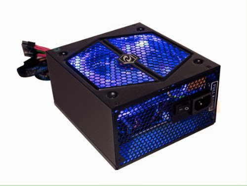  Raidmax 135mm LED Fan ATX 12V v2.3/EPS 12V Power Supply RX-835AP (Blue)