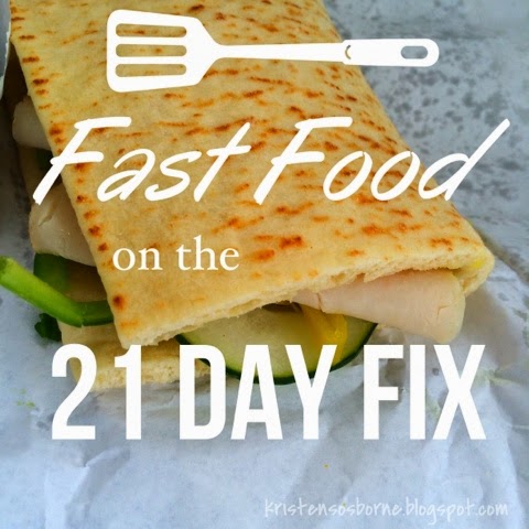 21 Day Fix Restaurant Tips