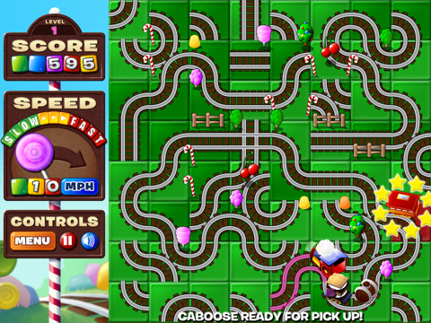 candy train - ipad game 2011
