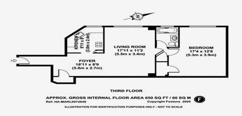 parkchester apartment and condominium one bedroom floor plan