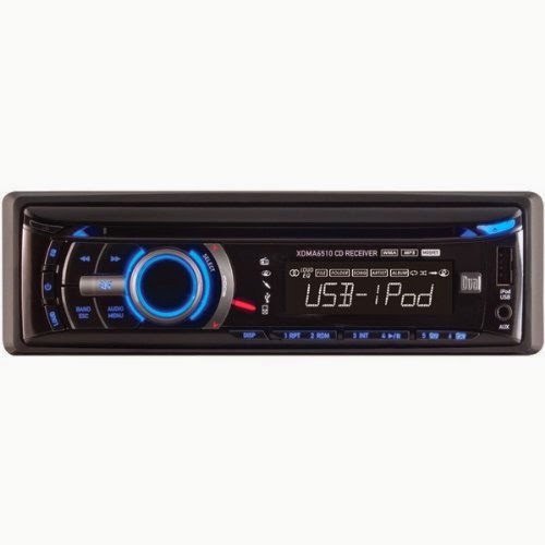  Dual Single-din In-dash Cd Receiver With Ipod Control