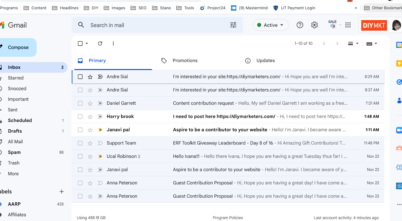 automate your email inbox
