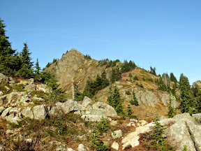 The first of four false summits