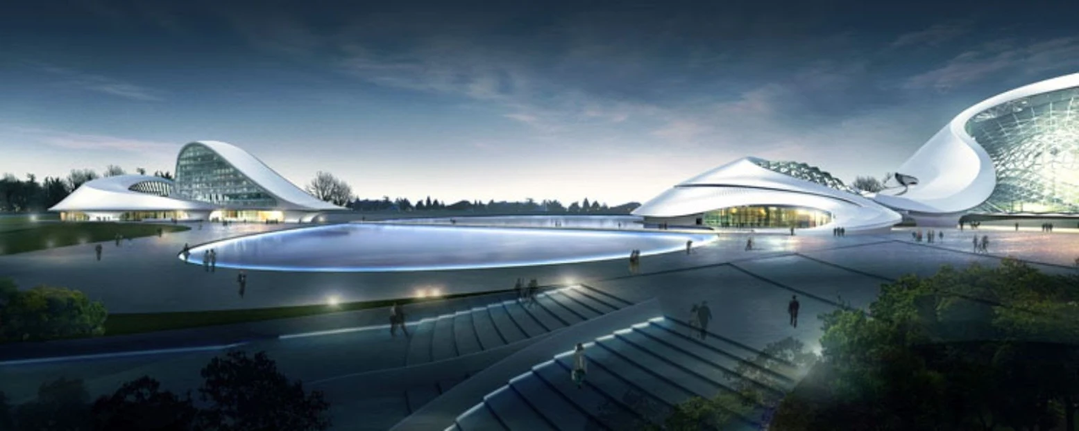 Cultural Center of Harbin by MAD