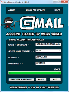 lay lai password gmail buoc 2 Cách lấy lại mật khẩu Gmail bằng phần mềm sau khi bị hack