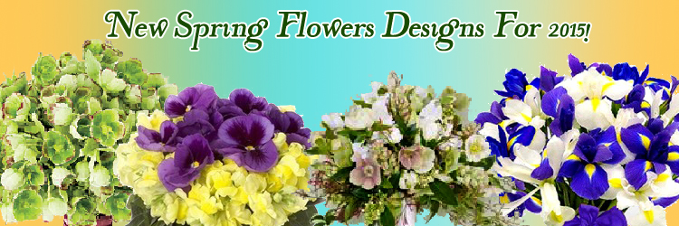 New Spring flowers Designs for 2015!