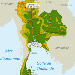 Thaïlande: itinéraire du voyage Thaïlande: itinéraire du voyage