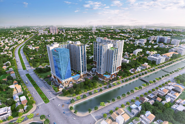 Phối cảnh dự án Hinode City Phối cảnh dự án Hinode City
