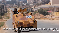  Xe Tank Tự Chế Tạo Được Sử Dụng Để Chiến đấu chống Lại ISIS
