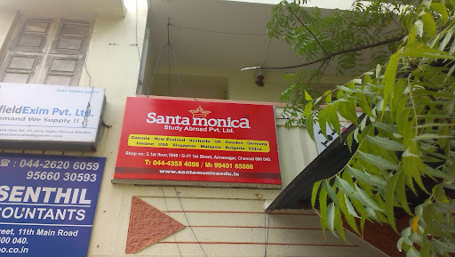 SantaMonica Study Abroad Pvt Ltd, 1949/G31, 1st Street, G Block, Anna Nagar, Chennai, Tamil Nadu 600040, India, Consultant, state TN