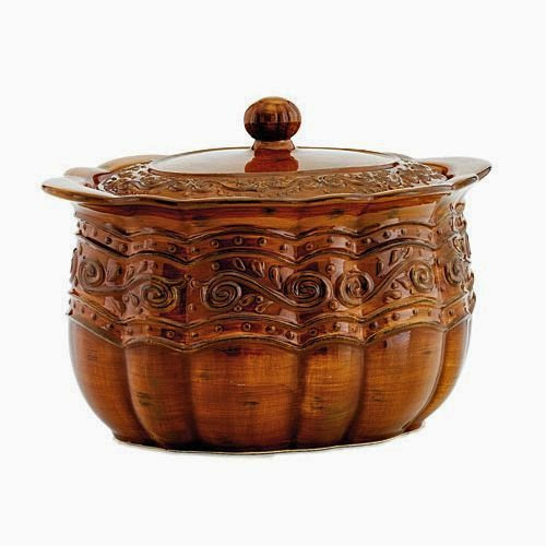  Celebrating Home Venetian Home Oval Bean Pot - Spice