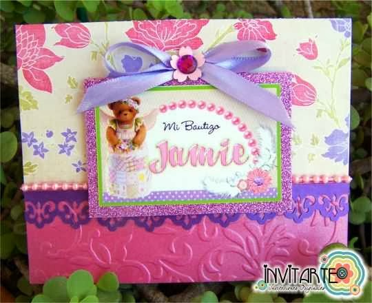 Invitaciones personalizables de bautizo para imprimir Invitaciones personalizables de bautizo para imprimir