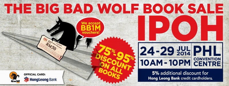 Announcement: 1st Big Bad Wolf Book Sale in Ipoh