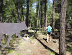 Hiking along the Arizona Trail, Section 33 (Photo by C. Davis)