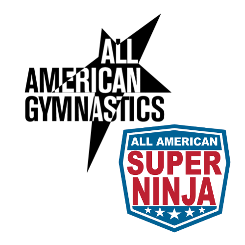 All American Gymnastics & Super Ninja logo