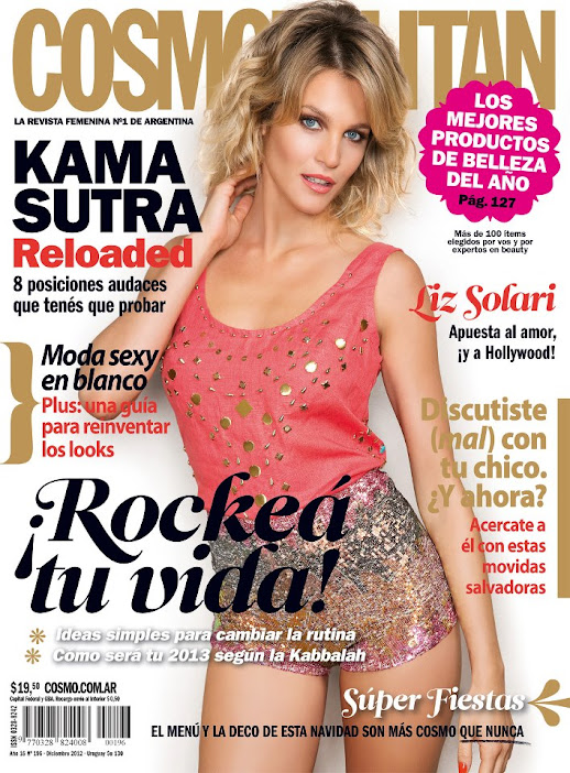 Cosmopolitan Argentina - Diciembre 2012 - Liz Solari
