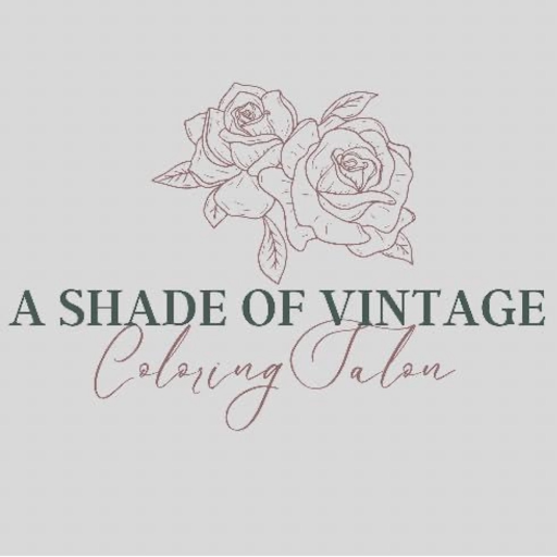 A Shade of Vintage Coloring Salon logo