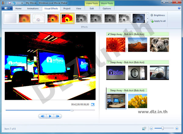 ดาวน์โหลด Windows Live Movie Maker 16 โหลดโปรแกรม Movie Maker ล่าสุดฟรี