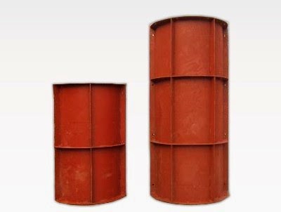 Cốp pha thép cột tròn Cốp pha thép cột tròn