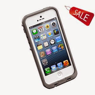 LifeProof Fre - Carrying Case - Retail Packaging - White/Gray - iPhone 5/5s