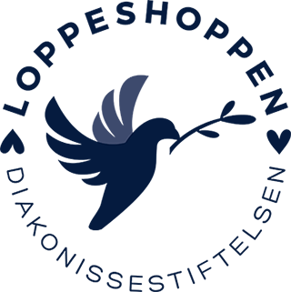 Loppeshoppen på hjørnet - Diakonissestiftelsens genbrugsbutik logo