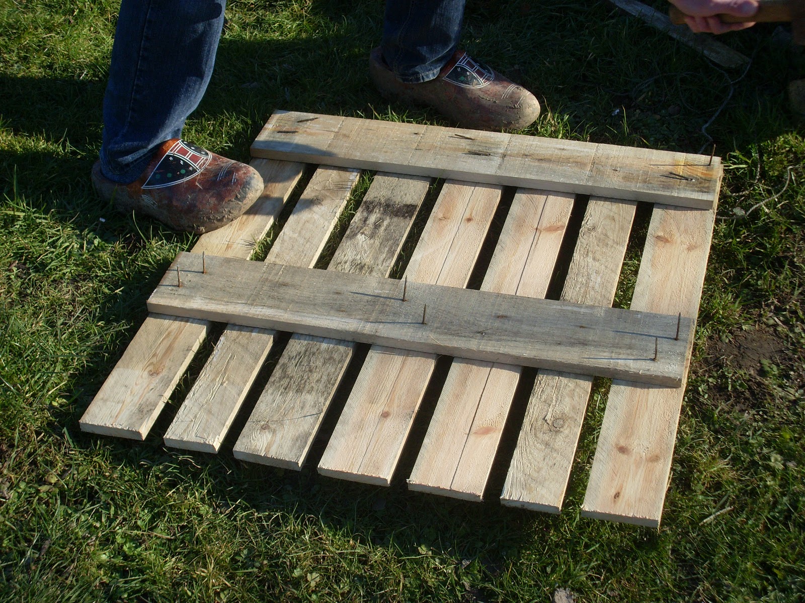 onderdak trompet Welkom Pallet-hekje