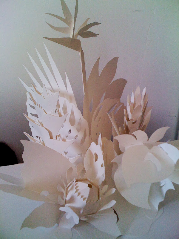 paper blossoms