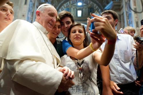 Pope Declares Internet Futile