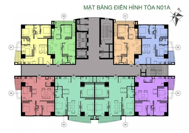 Mặt bằng toàn NO-01A K35 Tân Mai Mặt bằng toàn NO-01A K35 Tân Mai